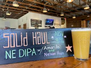 Now on tap, our new Hazy DIPA Solid Haul! #rocksolidbrewingco #ballgroundga #cra